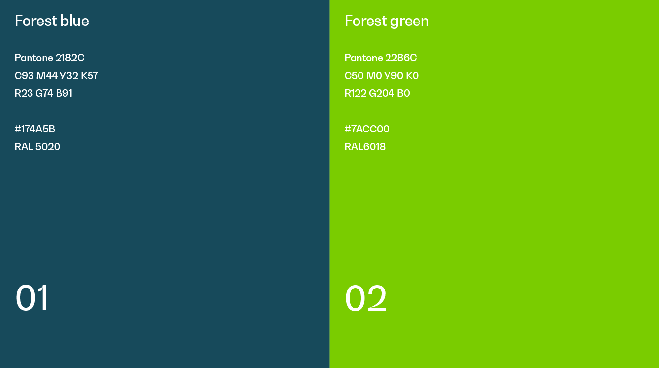 Color palette
